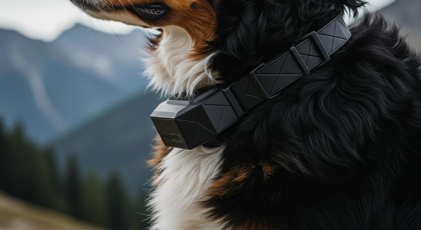 Dog with Collar